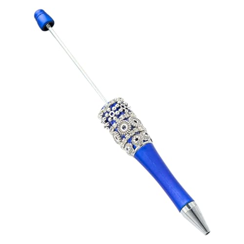 KIIFENG Beadable Pen Kreativer Perlenkugelschreiber, 1,0 mm, Schreibwarenstift, glattes Schreiben, Signaturstift, Perlenstift, Schulbedarf von KIIFENG