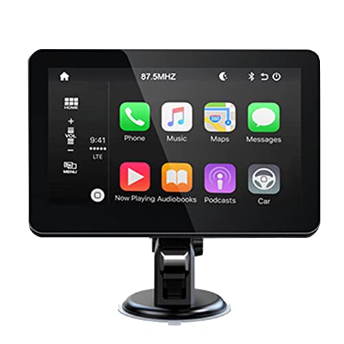 KIKAPA 7 Zoll Autoradio Video Player Touchscreen Wireless Auto MP5 Player IOS/Android Carplay Monitor Tablet Plug and Play, 500370377 von KIKAPA
