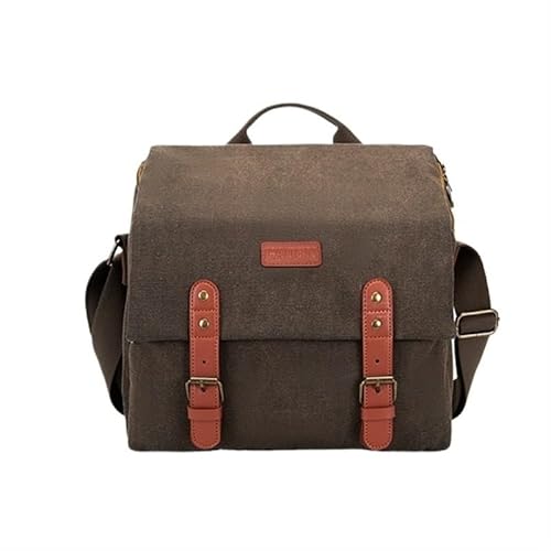 SLR-Kameratasche, tragbarer Outdoor-Fotorucksack, wasserdichter und atmungsaktiver Rucksack for Männer und Frauen(A Coffee-Large Size) von KIKYKUBBLETASW