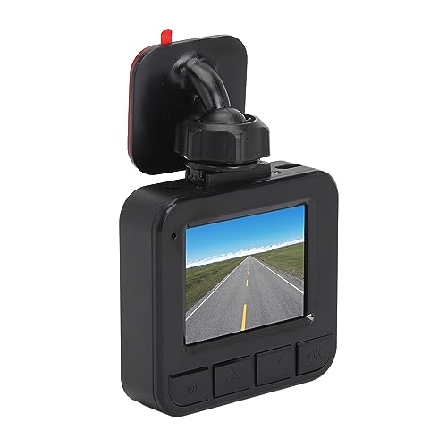 1080P WiFi Dashcam – Kompakter Autokamera-Recorder mit 2-Zoll-LCD-Bildschirm, G-Sensor-Sperre, 130-Grad-Weitwinkelobjektiv, Loop von KIMISS