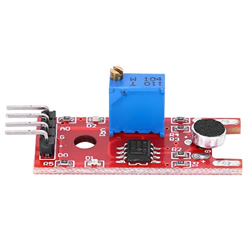 5-teiliges Ultrakleines Professionelles Mikrofonverstärker-IC KY-038 Schallsensormodul, Geeignet für die Montage an Kleinen Geräten Wie Mikrofonen und Robotern 5-teiliges Ultrakleines Professionelles Mikrofonverstärker-IC KY-038 Schallsensormodul, Geeignet für die Montage an Kleinen Geräten Wie Mikrofonen und Robotern von KIMISS