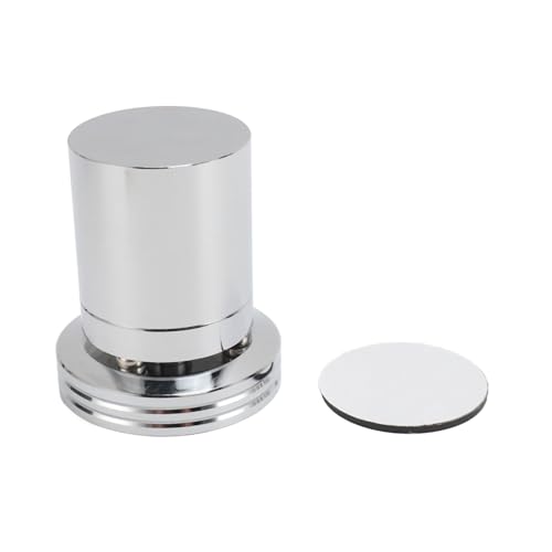 Hochleistungslautsprecher -Isolation Füße Füße Aluminiumlegierung Vib Speaker Stand Füße mit Schlupfkissen für Plattenspieler Verstärker Silber Vib -Dämpfungskissen Hochleistungslautsprecher -Isolation Füße Füße Aluminiumlegierung Vib Speaker Stand Füße mit Schlupfkissen für Plattenspieler Verstärker Silber Vib -Dämpfungskissen von KIMISS