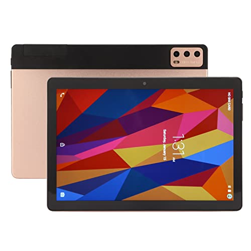 KIMISS 10,1-Zoll-Tablet, 10,1 Zoll für Android11 ​​2,4 G 5 G WLAN 8 GB 256 GB IPS-HD-Bildschirm Octa-CPU ROM Computer Vorderseite 5 MP Rückseite 13 MP Dual-SIM 5800 MAh Akku 5G-Band von KIMISS