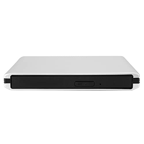 KIMISS Externer USB3.0-Blu-Ray-DVD-CD-Brenner aus Premium-Aluminiumlegierung, Optisches Hochgeschwindigkeitslaufwerk, Disc-Brenner und DVD-Recorder, Kompatibel mit Desktop, von KIMISS