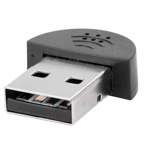 KIMISS Tragbares -USB-Studio-Sprachmikrofon, Audioaufnahmeadapter für Computer-PC, Omnidirektionales Skype-/Spracherkennungsmikrofon, Plug-and-Play-Mikrofon mit von KIMISS