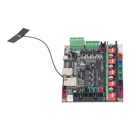 MKS TinyBee V1.0 3D-Drucker-Steuerplatine mit ESP32-MCU, Kompatibel mit DC 12–24 V, Inklusive MKS Mini12864 V3.0 LCD-Grafik-Smart-Display von KIMISS