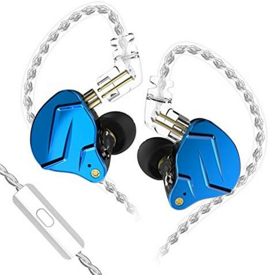 KINBOOFI In-Ear-Kopfhörer (Reduzierte Verluste und Verzerrungen, Verbesserte In-Ear-Kopfhörer mit 1BA + 1DD, abnehmbares Kabel) von KINBOOFI