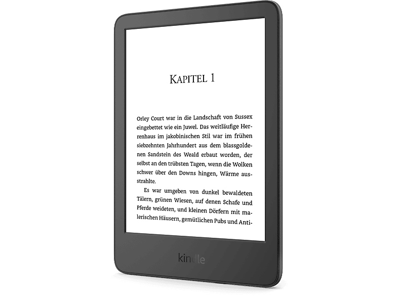 KINDLE (2022) Mit Werbung 16 GB E-Book Black von KINDLE
