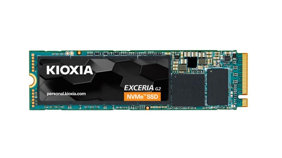 Kioxia EXCERIA G2 NVMe-SSD - 500 GB Kioxia EXCERIA G2 NVMe-SSD - 500 GB von KIOXIA