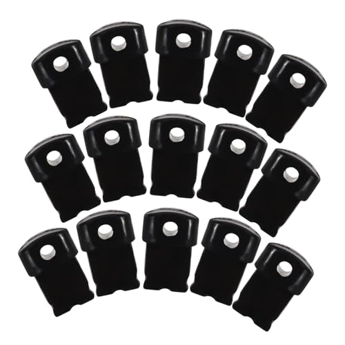 KITANDOVE 20 Stück Handy Ladestecker Handy Anschlusskappen Telefonzubehör Steckerschutz Kappe Stopfen Kunststoffstopfen Handy Loch Stecker Kleine Abdeckung Schwarzes PVC von KITANDOVE