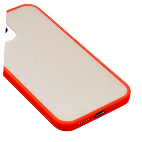 KITANDOVE Kratzfeste Telefonabdeckung Handytasche kartenetui Handy Scratch-Resistant Phone case Comfortable Grip Phone case Sturdy Phone case vollflächige Handyhülle Telefonschutz rot von KITANDOVE