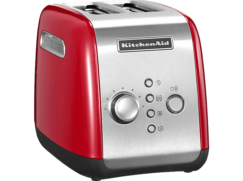 KITCHENAID 5KMT221EER Toaster Rot (1100 Watt, Schlitze: 2) von KITCHENAID