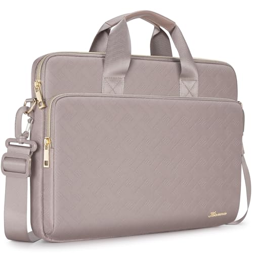 KIZUNA Laptoptasche 15.6 16 Zoll Notebook Tasche Laptop 15" Für MacBook Pro 16 M3/16 IdeaPad 5 Pro/Flex 5 & 5i/IdeaPad 3i & Slim 3i/Legion Slim 5i Gen 8/HP/Huawei/Dell Hülle Sleeve Bag,Khaki von KIZUNA