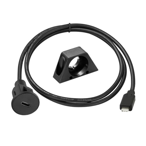 KJDKNC Auto Boote USB2.0 Typ C Panel Mount Kabel Wasserdichtes Schnelllade Und Datenübertragungskabel von KJDKNC