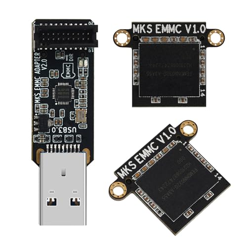 KJDKNC EMMC Adapter USB3.0-Kartenleser Und 32-GB Erweiterungskarte Für Optimale Speicherung Und Geschwindigkeit Beim 3D Druck von KJDKNC