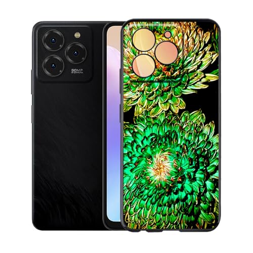 KJYFOANI Hülle für Ulefone Note 20 Pro (6.75"), Schwarz Weich Silikon TPU Bumper Case, Ultra Dünn Schutzhülle - Stoßfest Anti-Kratzer Flexible Handyhülle für Ulefone Note 20 Pro - XV31A von KJYFOANI