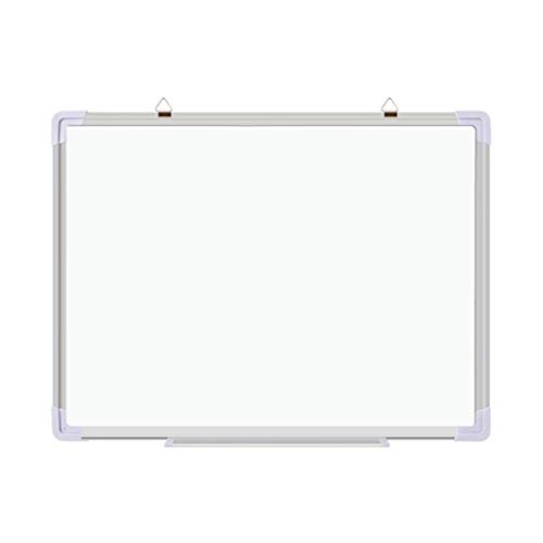 KKXXYQFC Whiteboard zum Aufhängen, Schreibtafel, Büro, Zuhause, Unterricht, magnetisch, einseitig, trocken abwischbar, Rahmen aus Aluminiumlegierung, mit trocken abwischbarem Stift (Silber, 50 x 70 von KKXXYQFC