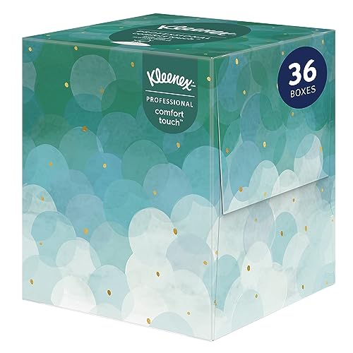 KLEENEX * Gesichtstücher 21270-36 Würfel x 95 weiß, 2-lagige Blätter von KLEENEX