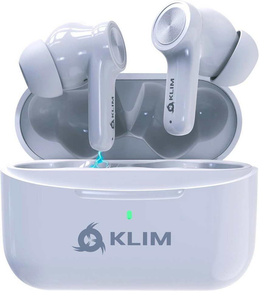 KLIM In-Ear-Kopfhörer (Reichweite von 5 bis 10 Metern, Kabellose True Wireless Earbuds mit 30h Wiedergabezeit und klarem Soun) von KLIM