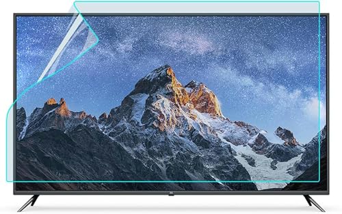 KMJUYQ 32-75 Zoll Anti-Blaulicht-TV-Displayschutzfolie, Blaulicht-Anti-Kratz-Film, TV-Blendschutzfolie für LCD, LED, 4K, OLED von KMJUYQ