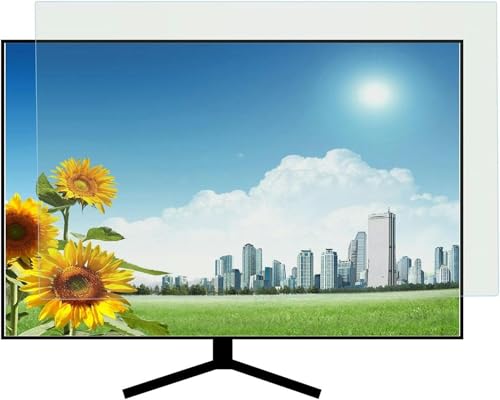 KMJUYQ 32-75 Zoll TV-Displayschutzfolie, Blendschutz, Blaulichtschutz, Anti-Kratz-Schutzfolie, passend für LCD-, LED-, 4K-, OLED- und QLED-HDTV-Displays von KMJUYQ