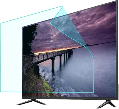 KMJUYQ 32-75 Zoll matter TV-Displayschutz mit Blendschutzfolie, Anti-Blaulicht, keine Blasen, Anti-Kratz-Verletzung, Linderung der Computer-Augenbelastung, Anti-Strahlung von KMJUYQ