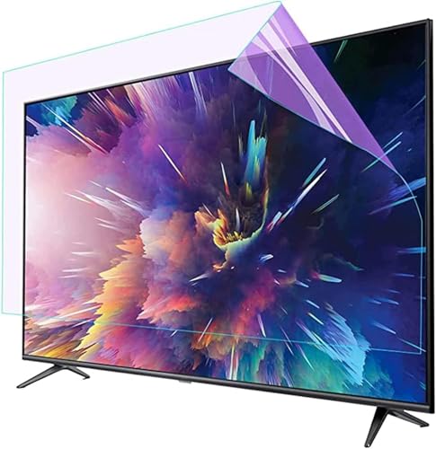 KMJUYQ Anti-Blue Light TV-Bildschirmschutz, Anti-Glare-LCD-Display-Beschützer Film, Computer-Augenstamm Entlasten Und Ihnen Helfen, Besser Zu Schlafen, Für 32-75-Zoll-Fernseher von KMJUYQ