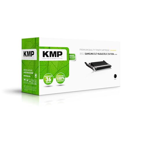 KMP Toner für HP CLTK404S Black (SU100A, CLTK404SELS) von KMP know how in modern printing