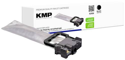 KMP Druckerpatrone ersetzt Epson T9451 Kompatibel Schwarz E255X 1645,4001 von KMP