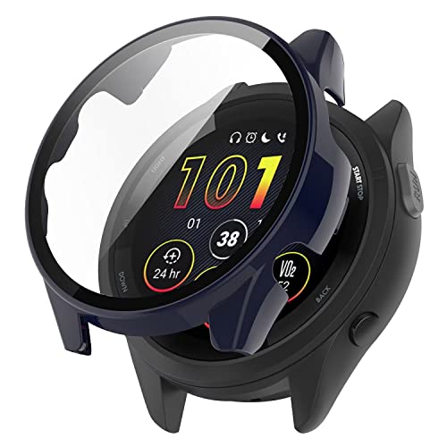 KNOXS Hard Hülle Kompatibel mit Google Pixel Watch 3 41mm, HD PC Stoßfest Rundum Schutzhülle Ultradünne Gehäuse mit Kratzfest Displayschutz (Blau) von KNOXS