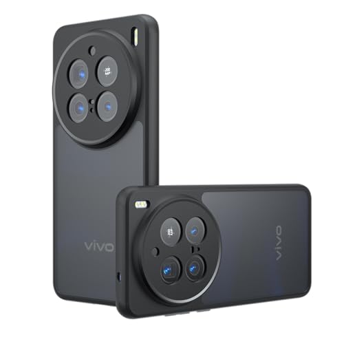 KNOXS Hülle Kompatibel mit vivo X200 Pro, Transluzent Mattiert [Nie Vergilbung] Weiche TPU+PC Handyhülle, Anti-Fingerabdruck Hülle Kompatibel mit vivo X200 Pro Hülle von KNOXS