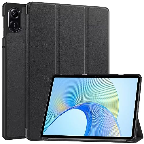 KNOXS Tablet Hülle für Vivo Pad Air, Slim Schutzhülle Hochwertiges PU Schlank Leder Hülle, mit Ständer Funktion, für Vivo Pad Air 11.5 Zoll Modell (Schwarz) von KNOXS