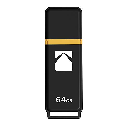 KODAK USB 3.0 K100 64 Gb 64 Gb USB 3.0 Schwarz, Gelb USB Flash Drive von KODAK