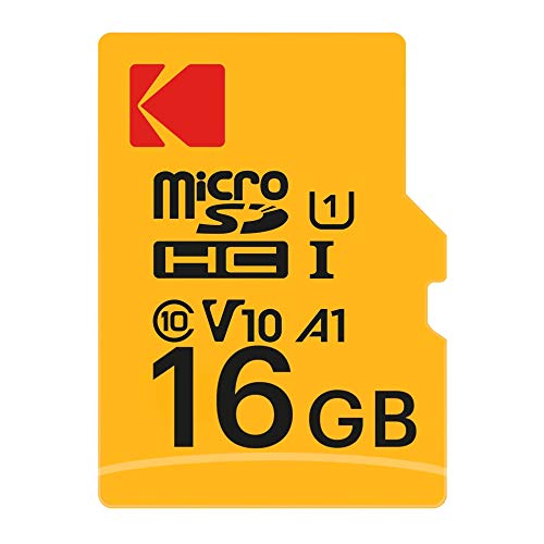 Kodak Premium microSD Speicherkarte 16 GB Class 10, inklusive SD Adapter von KODAK