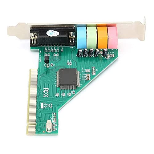 KOHARA PCI Soundkarte 4.1 Kanäle für Desktop-Computer, integrierte Soundkarte, interne Audiokarte Stereo Surround CMI8738 von KOHARA