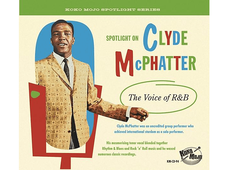 Clyde/various Mcphatter - CLYDE MCPHATTER- THE VOICE OF R&B (CD) von KOKO MOJO