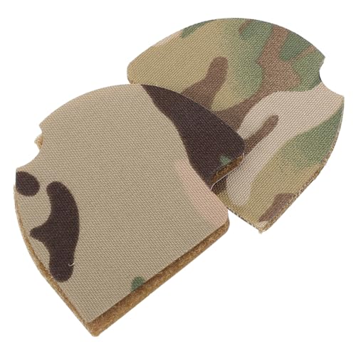 KOMBIUDA 1 Paar Kopfhörer- Tarnband Für Baumständer Flicken Für Hosen Jagdband Kolostomiebeutelabdeckungen Für Frauen Tarnhelm Camouflage-hockeyband Green Cordura-gewebe von KOMBIUDA