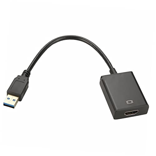 KOMBIUDA P Display USB Kabel Zu Buchse Monitor Externes Video Schwarz Laptop Für Aktive Grafiken Dual Konverter Computer Adapter Volle Unterstützung Männlich von KOMBIUDA