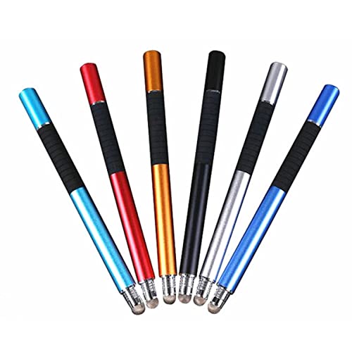 KONTONTY Hochwertiger 2 1 Touchscreen Stylus Stift Mit Disc Und Fiberspitze Für Alle Touchscreen Geräte Tablets Und Smartphones Leicht Präzise Eingabe Und Zeichnen von KONTONTY