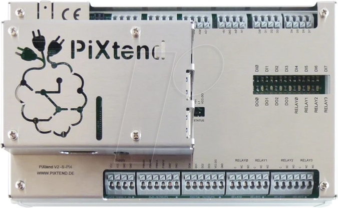 PIX2S PRO PI4 4G - Raspberry Pi - SPS PiXtend V2 -S- PRO Pi 4 inkl. SD-Karte (CODES von KONTRON