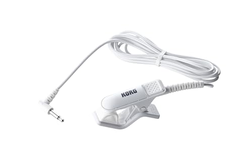 Korg CM-400 Kontaktmikrofon für Korg TM70 Stimmgerät und Metronom – Weiß von KORG