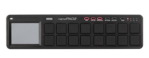 Korg NANOPAD2-BK 16 USB-Drumpad (16 Tasten) Schwarz von KORG