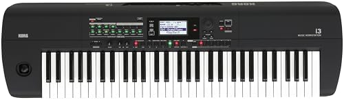 Korg - i3 Music Workstation Keyboard - 61 Key - Matte Black von KORG