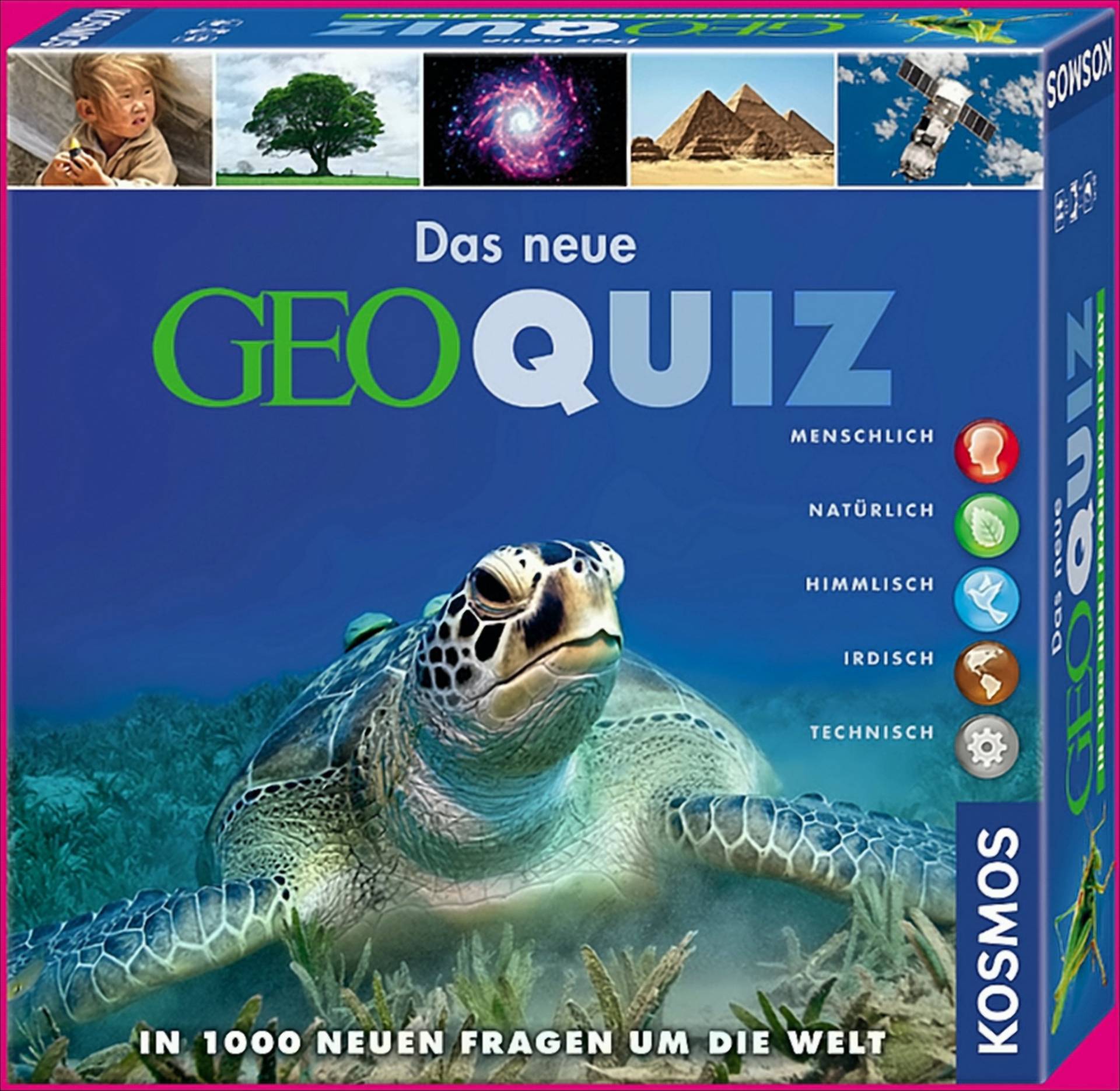 Das groe GEO - Quiz von KOSMOS