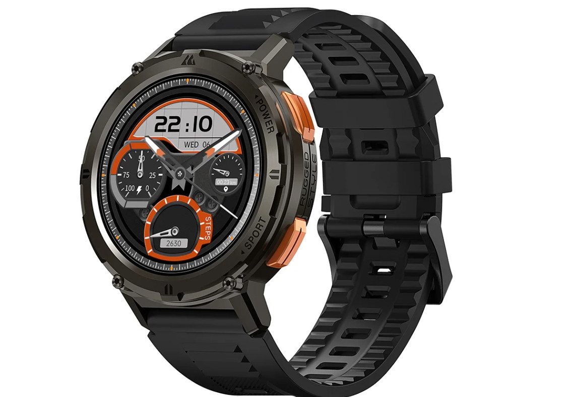 KOSPET KOSPET TANK T2 Smartwatch, 1,43-Zoll-Display Smartwatch (1.43 Zoll) von KOSPET