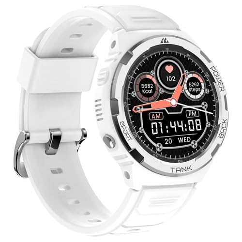 KOSPET Smartwatch Damen und Herren, Anruf FitnessTracker, 50 Tage Akku von KOSPET