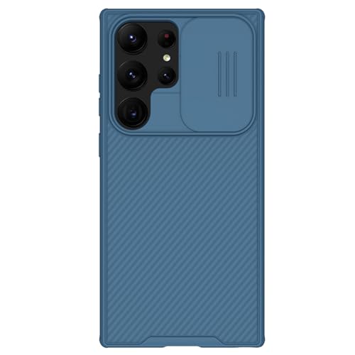 KPMWPRMG Schutzhülle für Samsung Galaxy S24ultra/S24plus/S24, stoßfeste Schutzhülle, TPU + Polycarbonat, doppellagig, Anti-Fingerabdruck-Abdeckung (S24plus, Blau) von KPMWPRMG