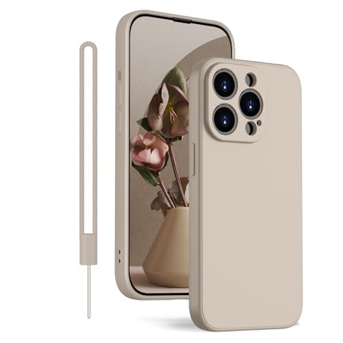 KPPIT für iPhone 12 Pro Hülle Silikon Case 6.1 Zoll,Handyhülle iPhone 12 Pro [Kameraschutz] [Mikrofaser] [Kratzfeste] Rundumschutz Case Schutzhülle Hülle für iPhone 12 Pro,Titangrau von KPPIT