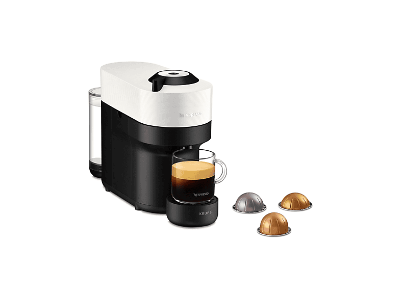 KRUPS XN9201 Nespresso Vertuo Pop Kapselmaschine Coconut White von KRUPS