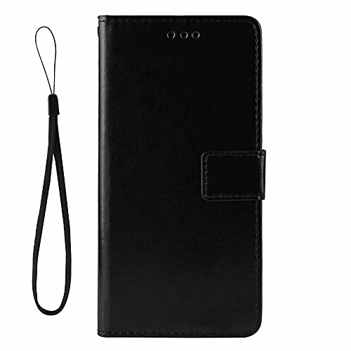 Doogee X97/ X97 Pro Hülle, Für Doogee X97/ X97 Pro Handyhülle Flip Case Schale PU Lederhülle Cover Klapphülle Magnet Schutzhülle Tasche Skin Ständer Handytasche für Doogee X97/ X97 Pro schwarz von KRjcsfhy